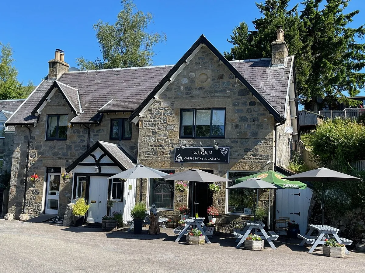 The Coffee Bothy café and gallery in Laggan